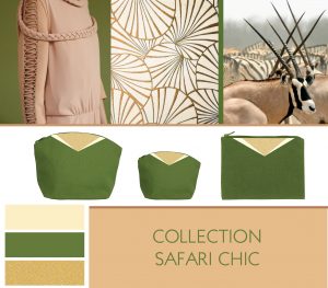 Collection safari chic-Mouettes Vertes