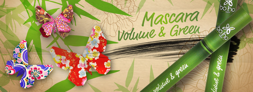 Mascara Volume & Green, la nouveauté Boho