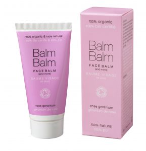 Balm Balm - Baume visage bio - géranium rosat